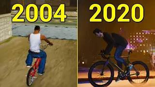 Evolution of GTA Bike 2004-2020