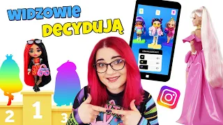 WIDZOWIE z INSTAGRAMA DECYDUJĄ która LALKA BARBIE jest NAJŁADNIEJSZA 🏆