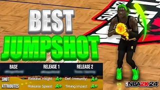 *NEW Best (Secret) Jumpshot For Shooting Bigs On NBA 2K24!! YOU WILL NEVER MISS AGAIN…