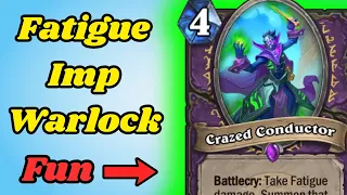 Hearthstone Standard Titans Fatigue Imp Warlock Deck