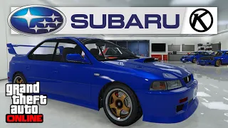 Ultimate Subaru Garage (with Real Life Cars) in GTA 5 Online