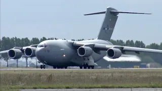 [4K] Stunning Plane Spotting at Amsterdam Airport Schiphol | C17, B747, B777, A330 & More