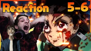 The Best Anime Episode EVER?! - Blind Reaction: Demon Slayer Season 2 Episode 5/6