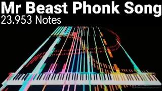 [Black MIDI] Mr Beast Phonk Song 🎵 🎶 | 23K Notes