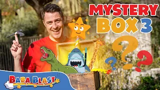 Dinosaurs & Sharks Mystery Box 3 | Educational Videos for Kids | Baba Blast!