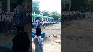 Upacara Bendera 17 Agustus 2023 di SMK N 1 Bintan Utara