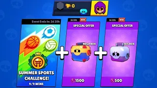 0 TROPHY account in SUMMER CHALLENGE + BOX OPENING - Brawl Stars