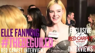 Elle Fanning interviewed at "The Beguiled" LA Premiere #TheBeguiled #VengefulBitches