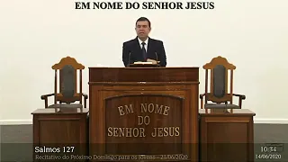 CCB Muito feliz assistindo o culto da reunião de jovens e menores,vendo o irmão falar sobre autismo!