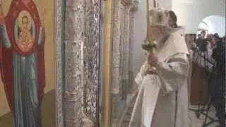Освящение храма в поселке Санаторий «Подмосковье»