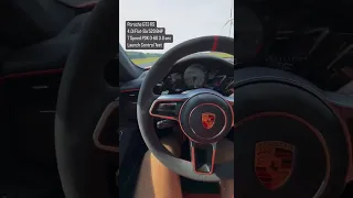 Porsche GT3 RS launch 0-60