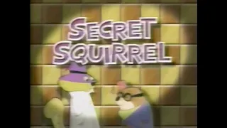 Cartoon Network Secret Squirrel bumpers (Checkerboard era) (1995-97)