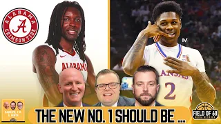 Kansas vs. Alabama: Who should be the new No. 1 team in college basketball? | Field of 68