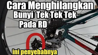 Cara mengatasi bunyi tek tek tek pada rd