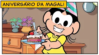 Maratona de aniversário: episódios da Magali 🎂🥳 | Turma da Mônica