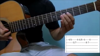 Agarrada em mim - Bruno e Marrone aula solo violão