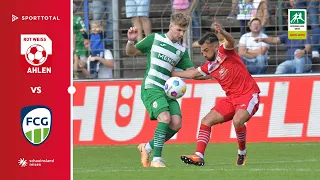 Wilde Partie: Wurfgeschoss, Unterbrechung, Platzverweis! | Rot Weiss Ahlen - FC Gütersloh | RL West