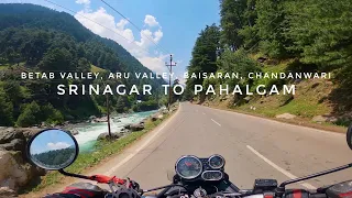 PAHALGAM Tour in 4K RE Himalayan 450 | Betab Valley, Aru Valley, Chandanwari | Travel Kashmir EP2