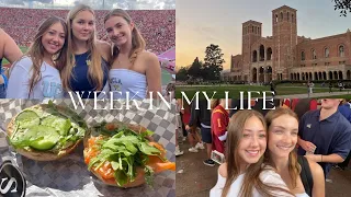 WEEK IN MY LIFE AT UCLA | lectures, frats & usc game day