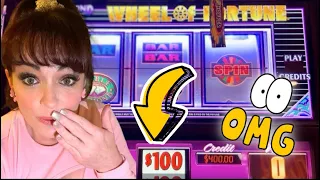 MUST SEE 👀 LUCKY FIRST SPIN JACKPOT!! MY 1st TRY EVER!