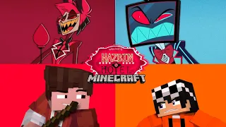 Hazbin Hotel Stayed Gone but Minecraft