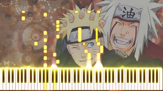 Sign - Naruto Shippuden (Synthesia Piano Tutorial)