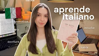 La GUÍA definitiva para APRENDER ITALIANO por tu cuenta | Carolette Martin