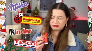 CZEKOLADOWE MIKOŁAJE - TEST SMAKU 🍫🎅 VLOGMAS #5