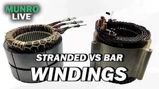 Getting Wound Up: Stranded vs Bar Windings in Electric Motors