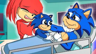 Please don't leave me alone !! - Very Sad Story but Happy Ending | Sonic Animation