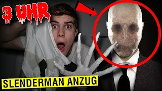 TRAGE NIEMALS einen SLENDERMAN ANZUG um 3 UHR NACHTS!! *DAS IST WARUM* (SLENDERMAN IST ECHT)