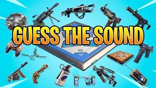 Guess The Fortnite Gun By The *SOUND* Fortnite Quiz (EXTREMELY DIFFICULT)