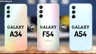 Samsung Galaxy A34 5G vs Samsung Galaxy  F54 5G vs Samsung Galaxy A54 5G || Price | Camera Test