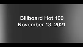 Billboard Hot 100- November 13, 2021