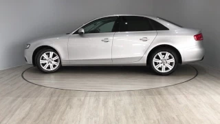 silver audi a4