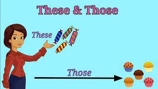 These and Those English Grammar For Kids | Use Of These and Those