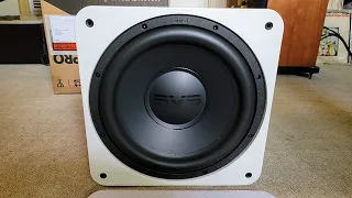With and without SVS SB-1000 Pro sub woofer