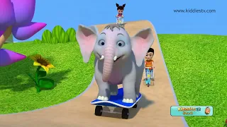 Enugu Raja | ఏనుగు రాజా | Hathi Raja Song in Telugu | KiddiesTV Telugu