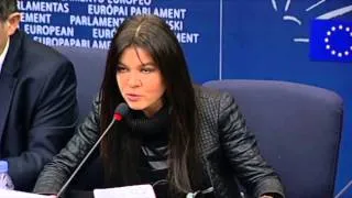 Press conference by Guy Verhofstadt and Ruslana LYZHYCHKO