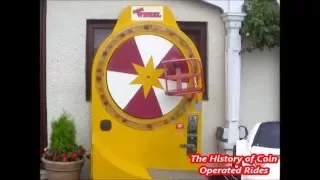 1980s Coin Operated Ferris Wheel Kiddie Ride - Mini Wheel