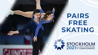 Pairs Free Skating | ISU World Figure Skating Championships | #WorldFigure