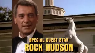 Rock Hudson - " Dynasty " Season 5  Opening Theme & Credits - 1985