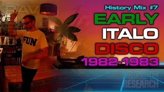 History Mix #7: Early Italo Disco 1982-1983