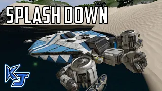 Space Engineers - S5E20 'Splash Down On The Water Planet'