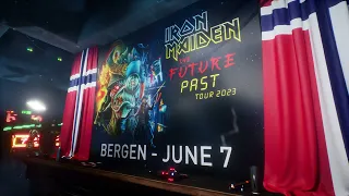 Iron Maiden - The Future Past Tour 2023 • Bergen teaser