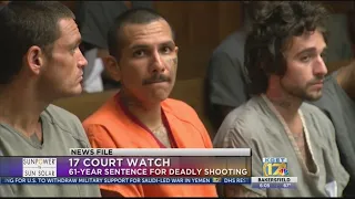 Man sentenced to 61 years in prison in deadly Wasco shooting