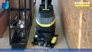 Karcher BR 35/12 C Bp Pack -  Battery Operated Walk Behind Scrubber Drier