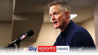 NBA coach Steve Kerr makes emotional plea to senators after Texas school shooting