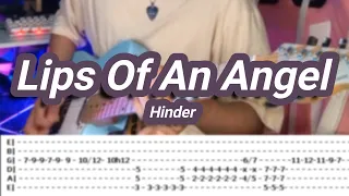 Lips Of An Angel |©Hinder |【Guitar Cover】with TABS