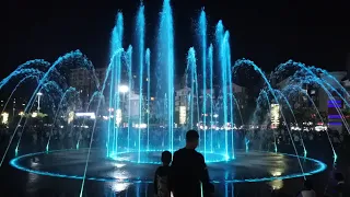 Square Music Fountain Chasing Jets By Himalaya Music Fountain | квадратный фонтан | fuente cuadrada